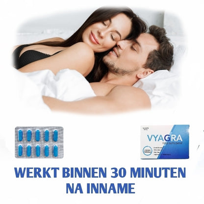 Vyagra 3 x 10 Caps 500mg - Extra Sterke Erectiepillen Voor Mannen - Natuurlijk