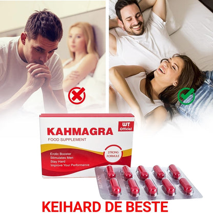 Kahmagra 10 Capsules | Erectiepillen voor mannen | Natuurlijke erectiepil