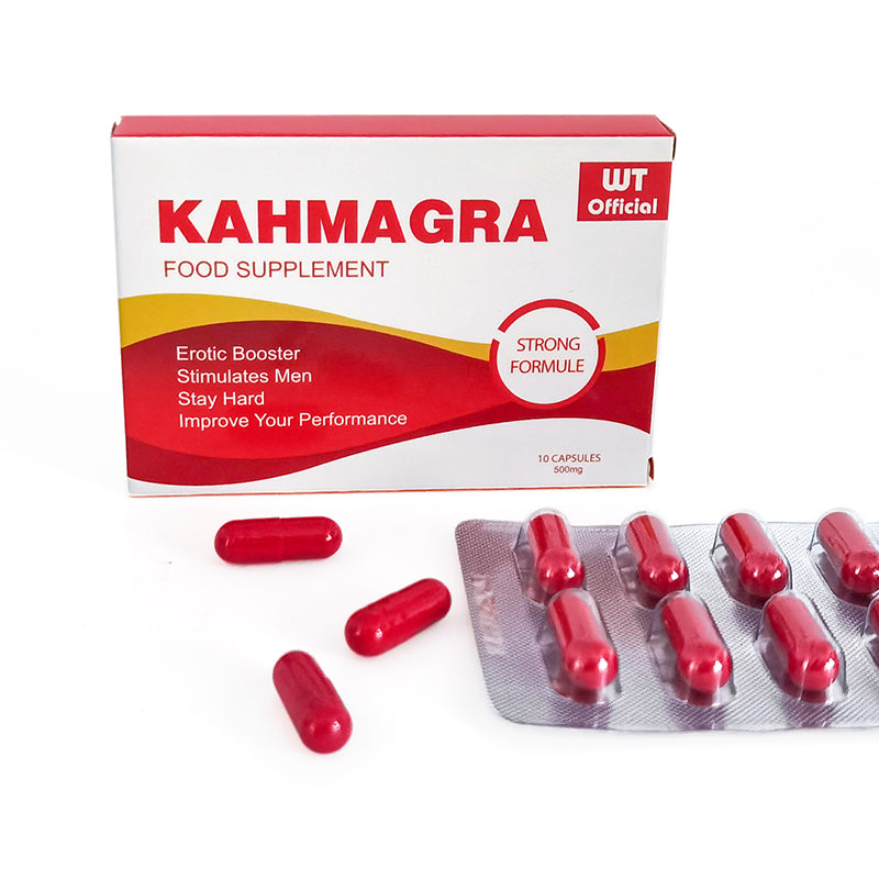 Kahmagra 10 Capsules | Erectiepillen voor mannen | Natuurlijke erectiepil